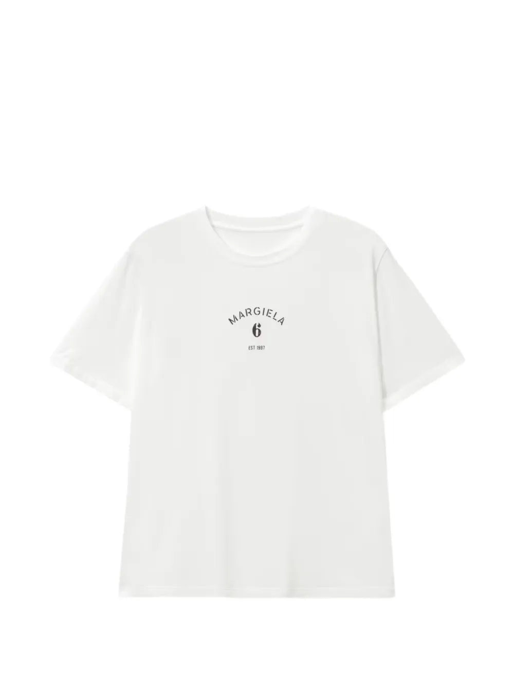 T-shirt bianca con stampa Margiela6 - YES SHOPT-shirtMM6 MAISON MARGIELASH2GC0038M20048-XXS3942305742771