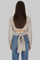 Camicia doppia vestibilità MM6 fango - YES SHOPCamicieMM6 MAISON MARGIELAS52DT0049S43455/115-IT 345174118162771