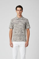 Polo con motivo a zig zag beige - YES SHOPPoloMISSONIUS26S209 BR014N-XXS7211505742771