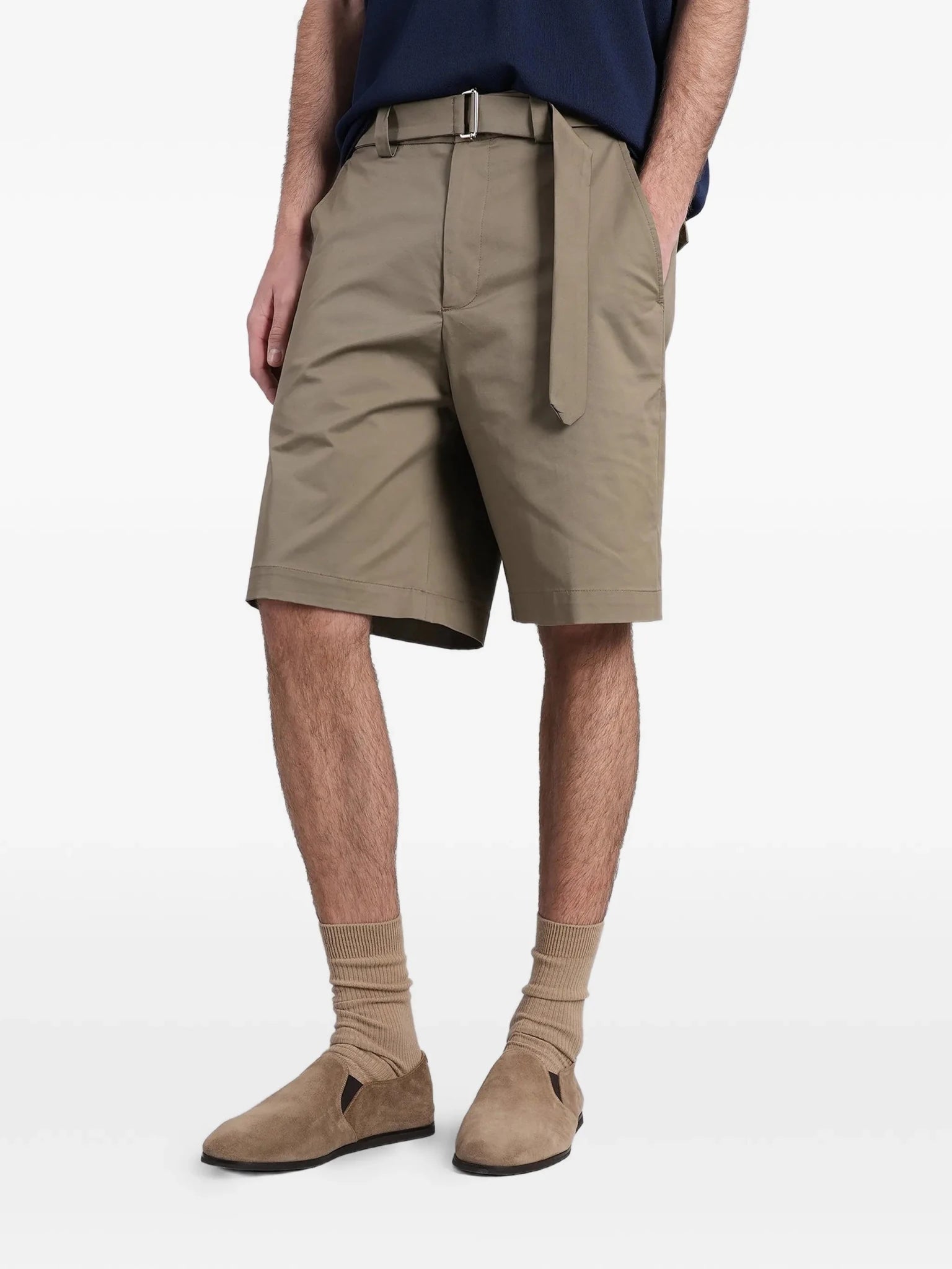 Bermuda Virgil beige con cintura - YES SHOPBermudaLOW BRANDLP26022-W308560879804771