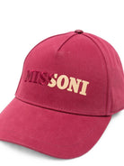 Cappello da baseball in cotone bordeaux con logo bicolor - YES SHOPCappelliMISSONIBL00CO/XB002-Taglia unica9997663710971