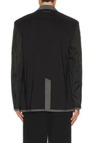 Giacca nera sartoriale bicolor con patch - YES SHOPGiaccheMM6 MAISON MARGIELASH0BN0026MTN147-IT 425362305742771