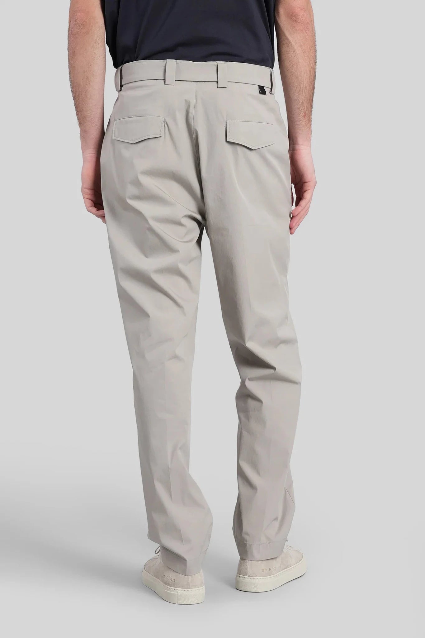 Pantalone Virgil ghiaccio con cintura - YES SHOPPantaloniLOW BRANDLP26029-W309867787272771