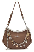 Borsa Charm Frame Purse in pelle biscotto - YES SHOPBorse a spallaVIVIENNE WESTWOOD4B01000PW/L00BX-Taglia unica