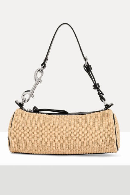 Borsa Cindy a cilindro in rafia - YES SHOPBorse a spallaVIVIENNE WESTWOOD4603000ZW-W01D0-Taglia unica