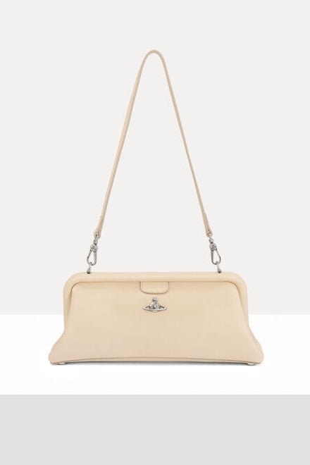Pochette Jane Frame Purse panna - YES SHOPPochetteVIVIENNE WESTWOOD4B01001EW-L00BX-Taglia unica