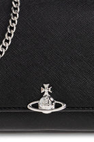 Borsa Chain Crossbody Purse in saffiano nera e argento - YES SHOPBorse crossbodyVIVIENNE WESTWOOD5C01000XW-S0021/N401-Taglia unica3798349676771