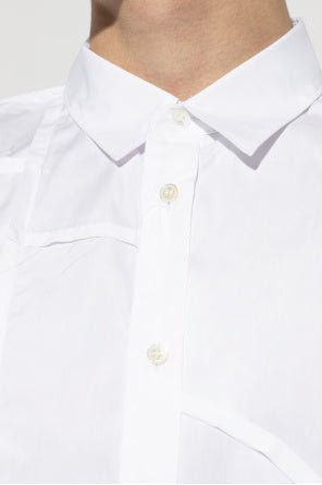 Camicia bianca con ricami a taglio vivo - YES SHOPCamicieCOMME DES GARÇONSFQ-B029-S26-2-XXS5638364068771