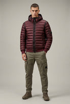 Piumino D.D. shell hoodel lens bordeaux - YES SHOPGiubbottiC.P. COMPANY21CMOW751A/110416A-39821863710971