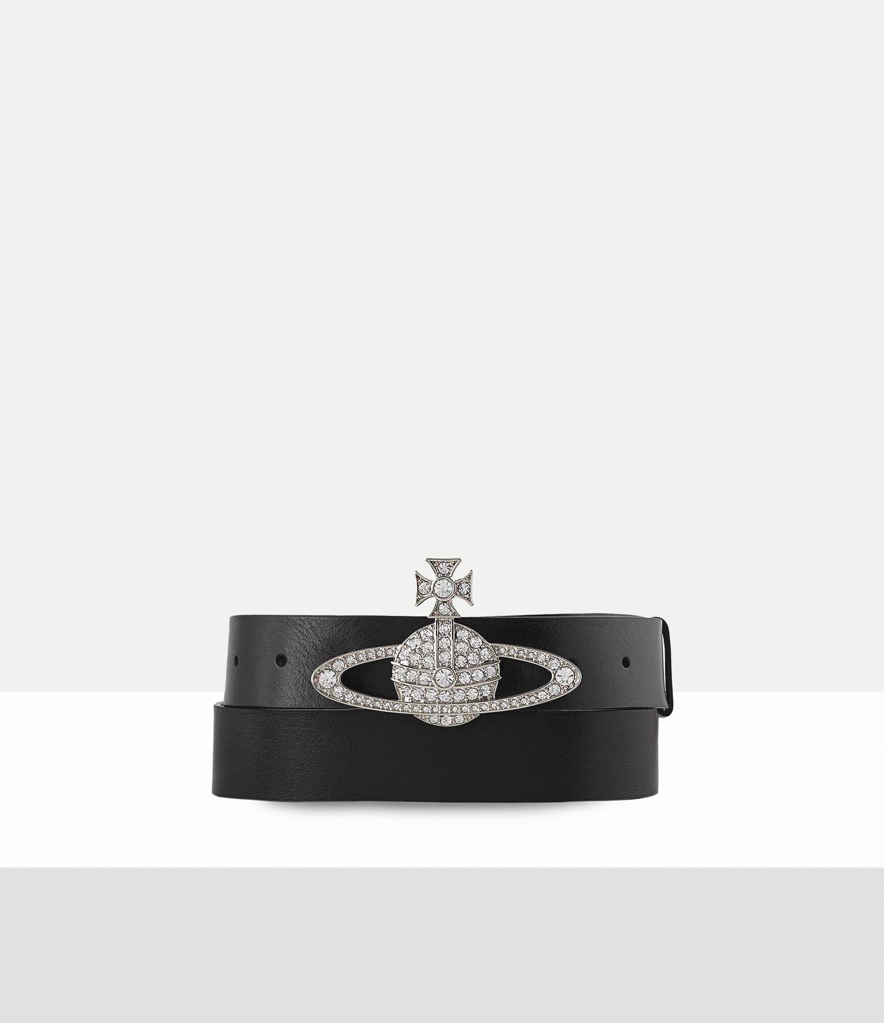 Cintura Medium Bas Relief nera e crystal - YES SHOPCintureVIVIENNE WESTWOOD66010022-02P234-XXS