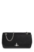 Borsa Chain Crossbody Purse in saffiano nera e argento - YES SHOPBorse crossbodyVIVIENNE WESTWOOD5C01000XW-S0021/N401-Taglia unica3798349676771