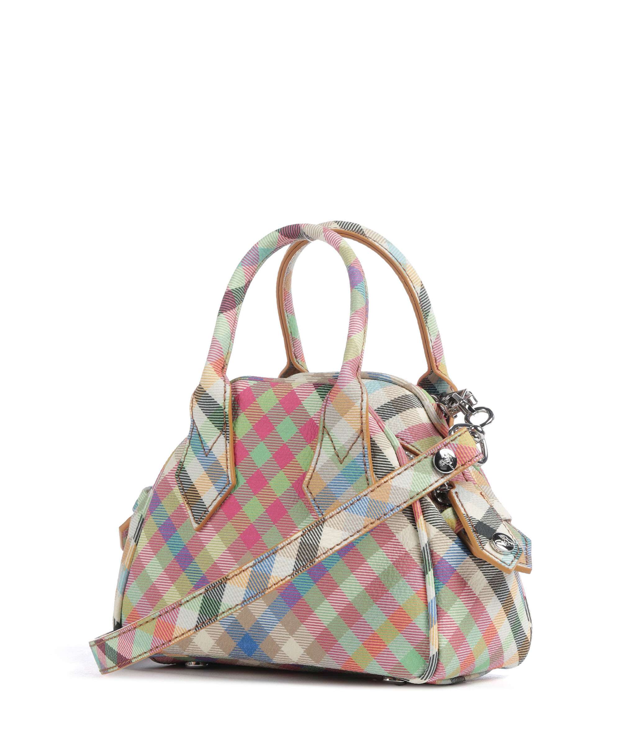 Borsa Mini Yasmine in buccia d'arancia heater check - YES SHOPBorse crossbodyVIVIENNE WESTWOOD5C01005W-S001S-Taglia unica5309349676771