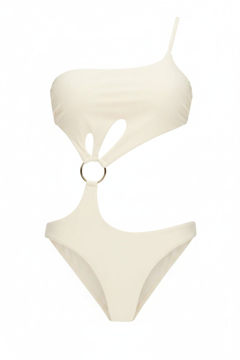 Costume intero panna asimmetrico con anello - YES SHOPCostumi da bagnoMISS BIKINIV6124O/FALI-XXS7607999843771