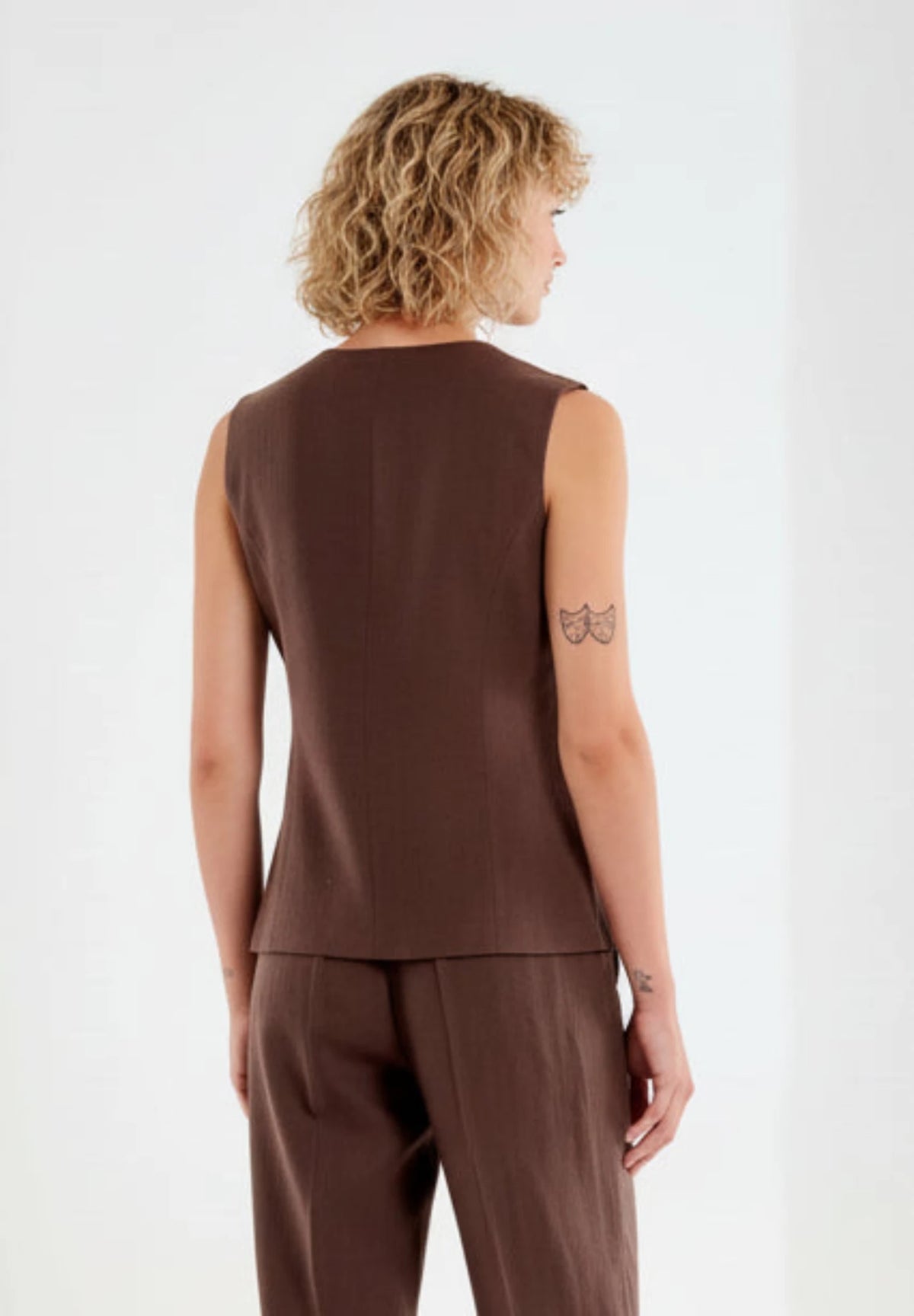 Gilet con bottoni testa di moro - YES SHOPGiletVICOLOTAB1582-07883422579871
