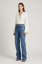 Blusa twisted MM6 panna - YES SHOPBluseMM6 MAISON MARGIELAS52NH0039M35468/102-IT 349574118162771