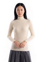 Dolcevita Nina a costine panna - YES SHOPMaglieAKEPMGKD15141-6
