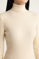 Dolcevita Nina a costine panna - YES SHOPMaglieAKEPMGKD15141-6