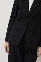 Giacca nera in lino avvitata - YES SHOPGiaccheOTTOD'AMEDG6203-IT 349530711323771