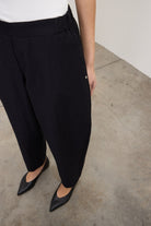Pantalone baloon nero con elastico in vita - YES SHOPPantaloniOTTOD'AMEDP0021-IT 348930711323771