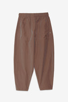 Pantalone balloon in taffettà laminato cioccolato - YES SHOPPantaloniOTTOD'AMEDP0036-IT 341740811323771