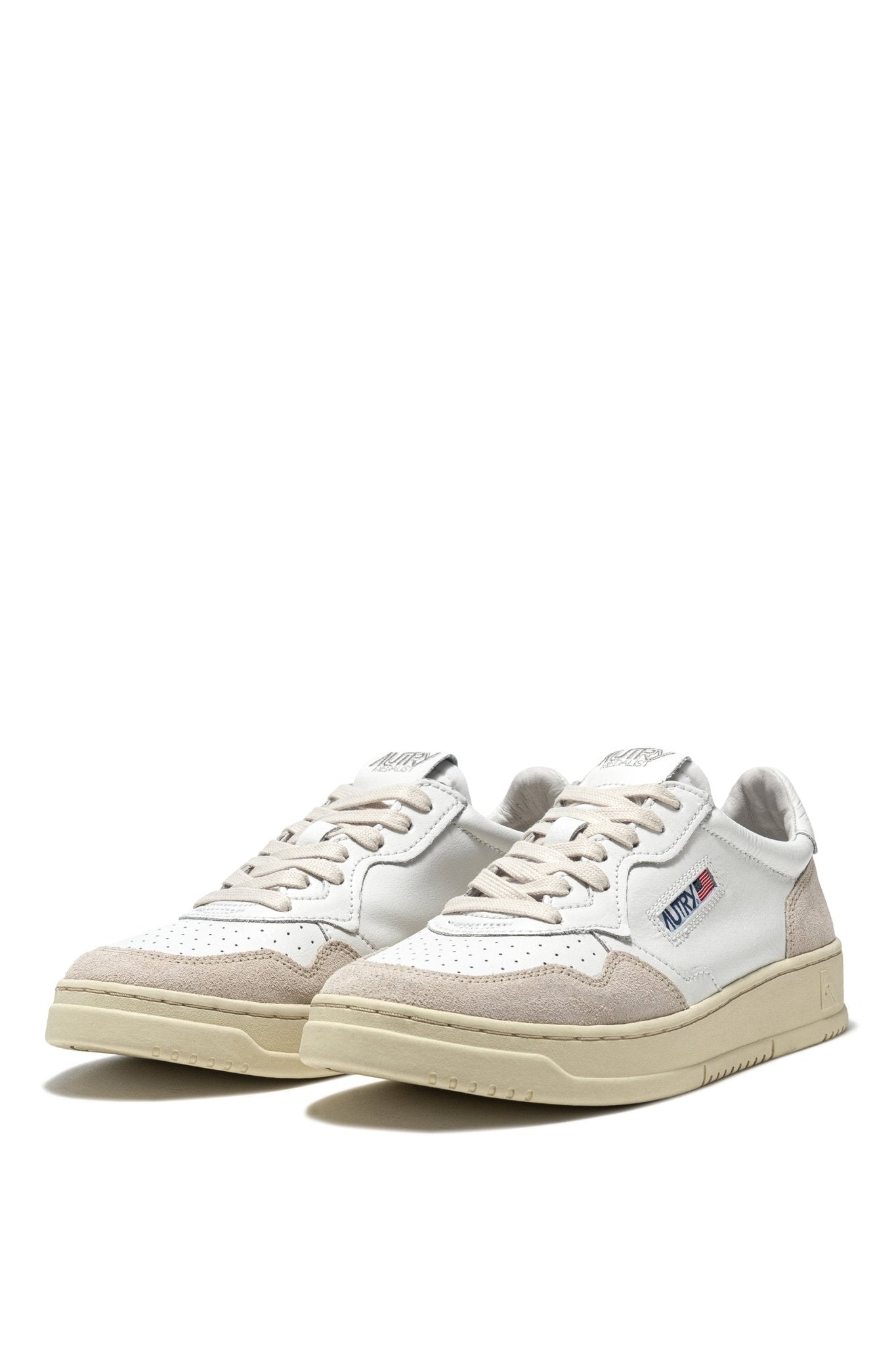 Sneakers Medalist low bianca e suede beige - YES SHOPSneakersAUTRYAULW LS33LS33-361329767386571