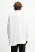 Camicia numeric asimmetrica bicolor - YES SHOPCamicieMM6 MAISON MARGIELASH0DT0025MTN085-IT 36
