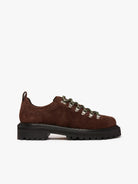 Scarpa Hiker Boots bassa in pelle scamosciata color cioccolato - YES SHOPScarpeG.H. BASSBAZ6K421-IT 39