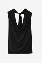 Top nero con schiena scoperta - YES SHOPTopOTTOD'AMEDT9247-Taglia unica5810711323771
