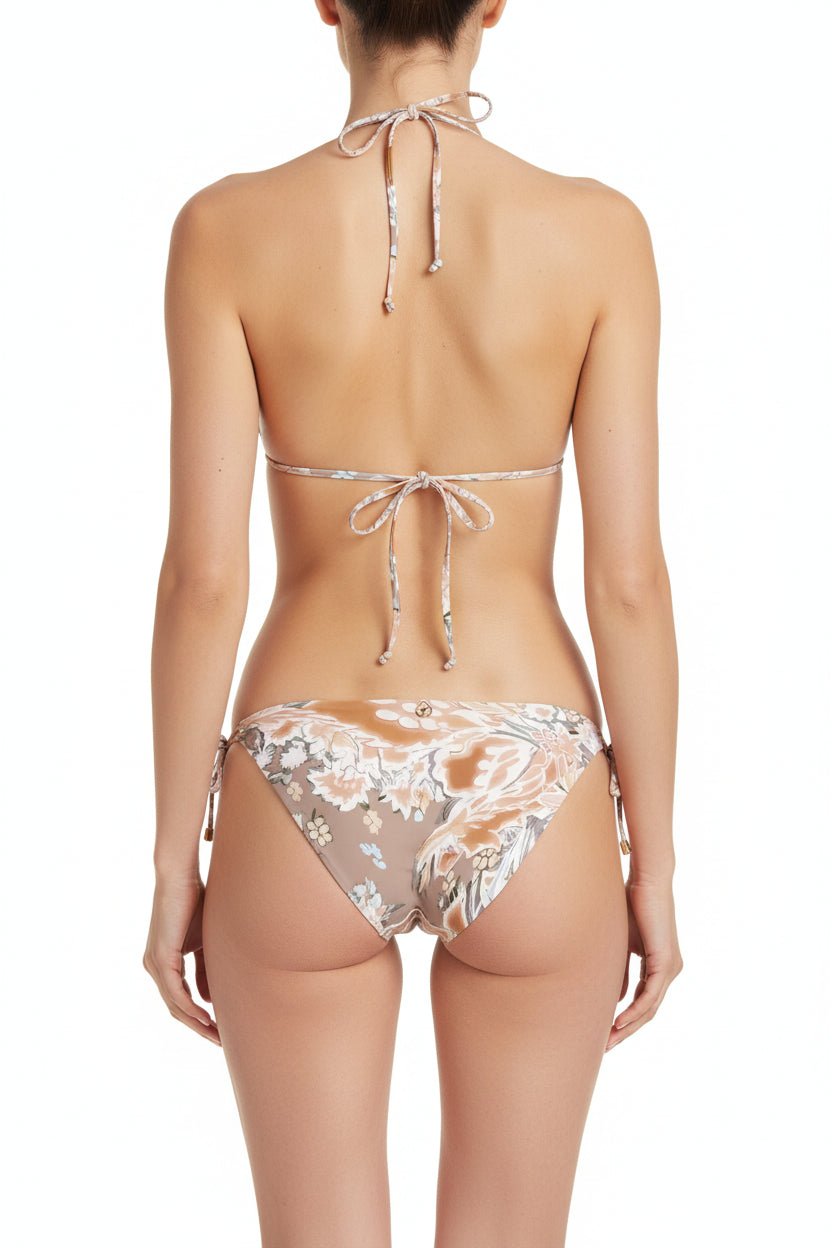 Top triangolo beige con stampa fiorata e passamaneria - YES SHOPCostumi da bagnoMISS BIKINIV6010T/ACFA-XXS5107999843771