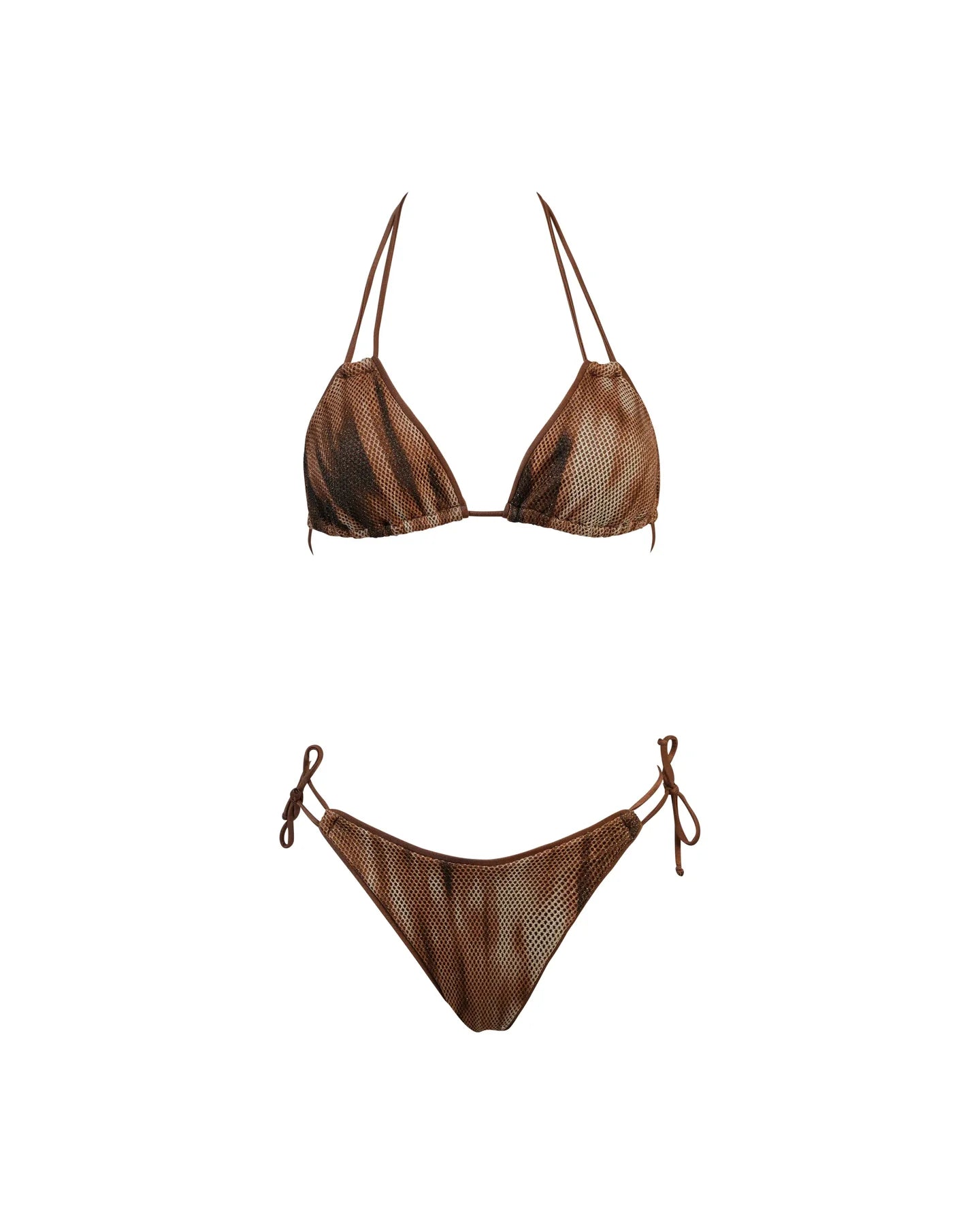 Bikini Pink in rete marrone sfumato - YES SHOPCostumi da bagnoMATINEE'CB7001-XXS