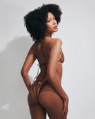 Bikini Pink in rete marrone sfumato - YES SHOPCostumi da bagnoMATINEE'CB7001-XXS
