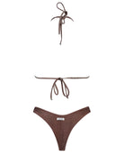 Bikini Mina a costine in lurex marrone - YES SHOPCostumi da bagnoMATINEE'CB7011-XXS