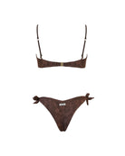Bikini Sabrina in merletto marrone - YES SHOPCostumi da bagnoMATINEE'CB7038-XXS