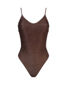 Costume intero Julie a costine in lurex marrone - YES SHOPCostumi da bagnoMATINEE'CB7065-XXS