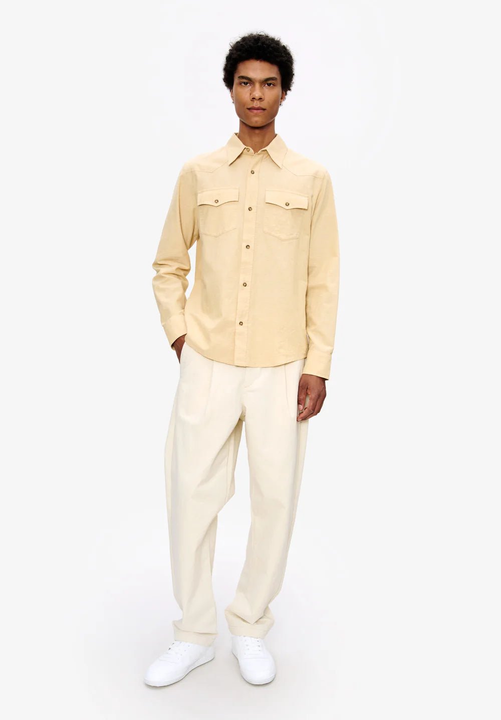 Pantalone Renato ecru - YES SHOPPantaloniA.P.C.COHND-H08428-IT 427737292282771