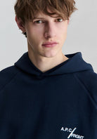 Felpa Duck blu con cappuccio x FRGMT - YES SHOPFelpeA.P.C.COHSK-M37018-XXS