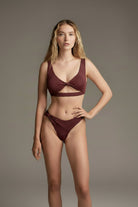 Bikini in maglia lurex amaranto con top intrecciato - YES SHOPCostumi da bagnoCOTAZURBKC61069-XXS7162542681871