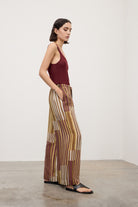 Pantalaccio patchwork a righe multicolor - YES SHOPPantaloniOTTOD'AMEDP0063-IT 347310711323771