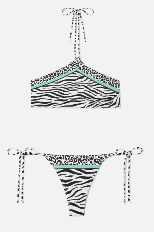 Slip Marielle stampa zebra - YES SHOPCostumi da bagnoMC2 SAINT BARTHMRL0001-09532L-XXS