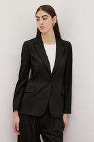 Giacca nera slim fit monopetto - YES SHOPGiaccheOTTOD'AMEDG6118-IT 347608072950871