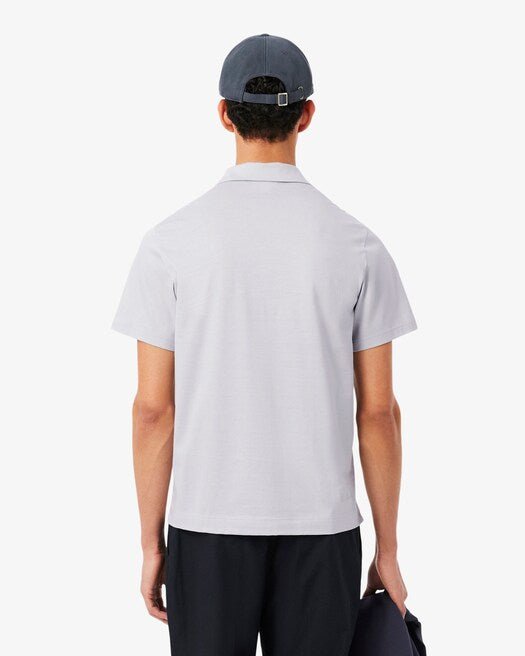 Polo con collo bowling grigio ghiaccio - YES SHOPPoloLACOSTEDH5928-XXS5820685344771