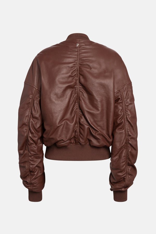 Bomber over in nappa mattone - YES SHOPGiubbottiDONDUPDJ800/PL0511D-IT 345511462759871