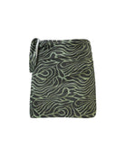 Gonna Pareo Annette in lurex zebrato verde - YES SHOPBeachwearMATINEE'DM7002-Taglia unica