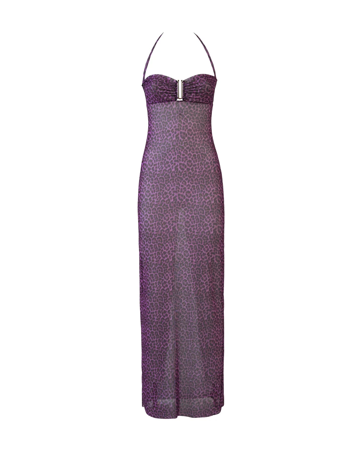 Abito Milva in tulle fantasia maculato viola - YES SHOPBeachwearMATINEE'DM7014-XXS
