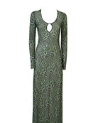 Abito Alicia in tulle zebrato verde - YES SHOPBeachwearMATINEE'DM7018-XXS
