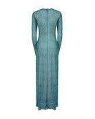 Abito Alicia in tulle fantasia maculato ceruleo - YES SHOPBeachwearMATINEE'DM7018-XXS