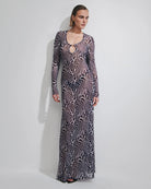 Abito Alicia in tulle zebrato bianco - YES SHOPBeachwearMATINEE'DM7018-XXS