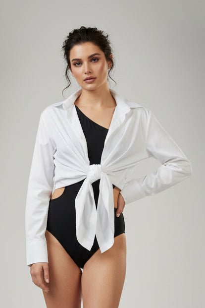 Camicia Evelyne in cotone bianco - YES SHOPCamicieMATINEE'DM7021-Taglia unica
