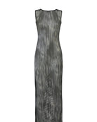 Abito Aretha in rete nero sfumato - YES SHOPBeachwearMATINEE'DM7024-XXS