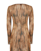 Abito Anastacia in rete marrone sfumato - YES SHOPBeachwearMATINEE'DM7025-XXS